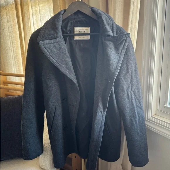 Old Navy Wool-Blend Peacoat (Men’s Medium) - Picture 1 of 6